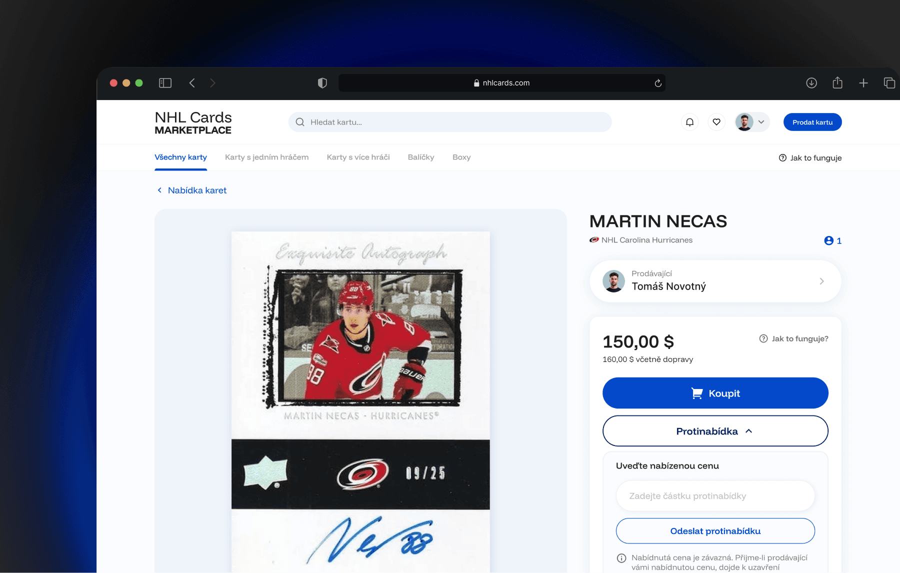 Suggest a different price to the seller